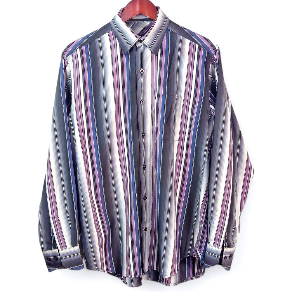 Tommy Bahama Silk Button Up Shirt Blue Size Small Coastal Resortwear